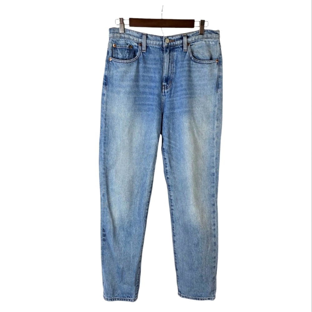 Etica Finn High Rise Slim Straight Denim Jeans